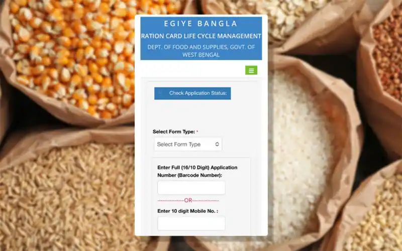 Ration Card Status Check Online West Bengal
